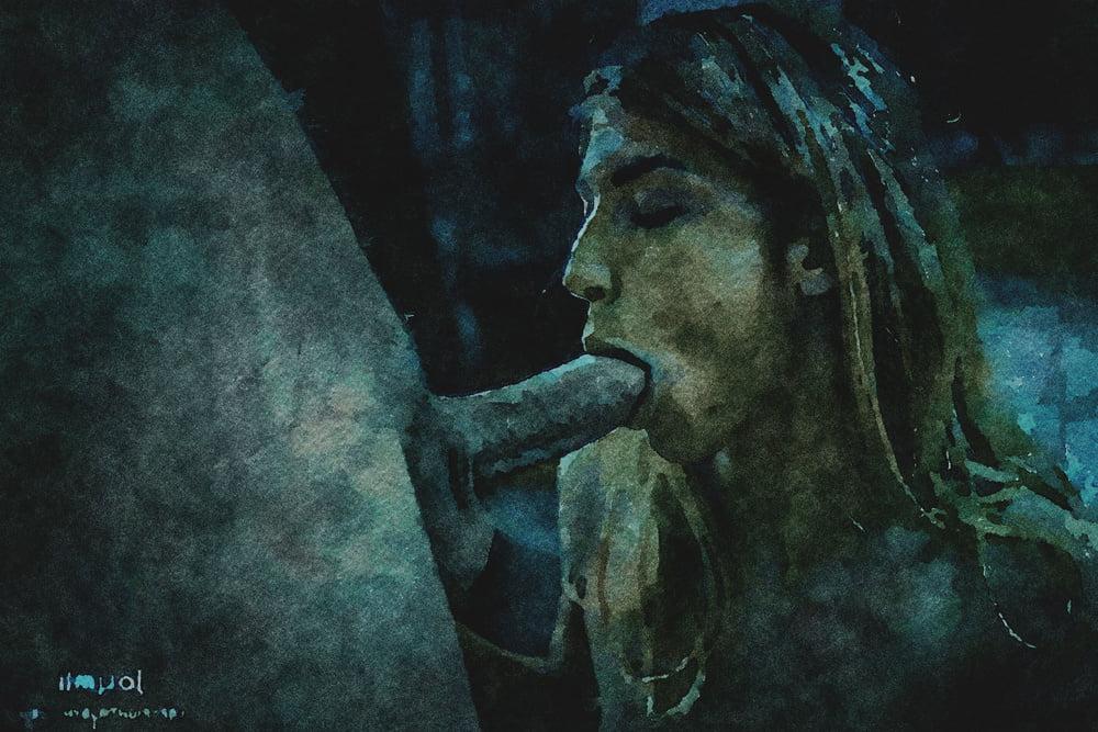 25P Erotic Digital Watercolor 68