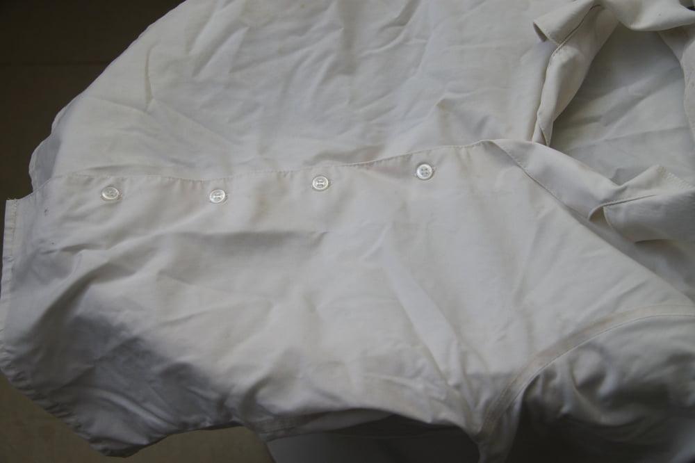 25P white blouse piss 5