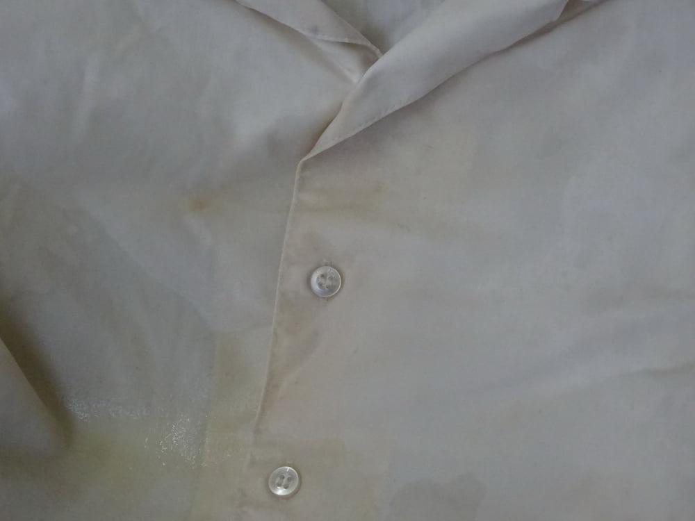 25P white blouse piss 5