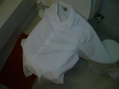25P white blouse piss 2