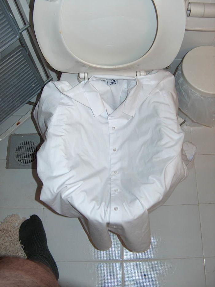 25P white blouse piss 2