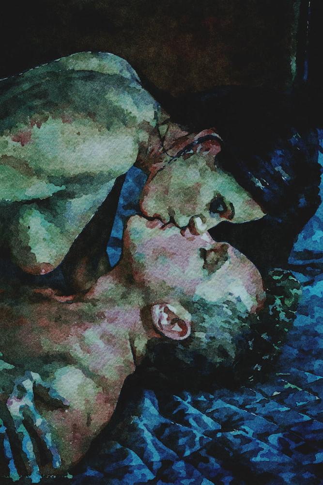 25P Erotische digitale Aquarell 64