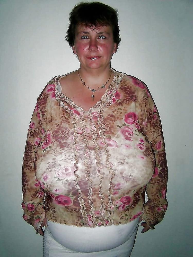 20P Clothed Mature - Big Boobs 14