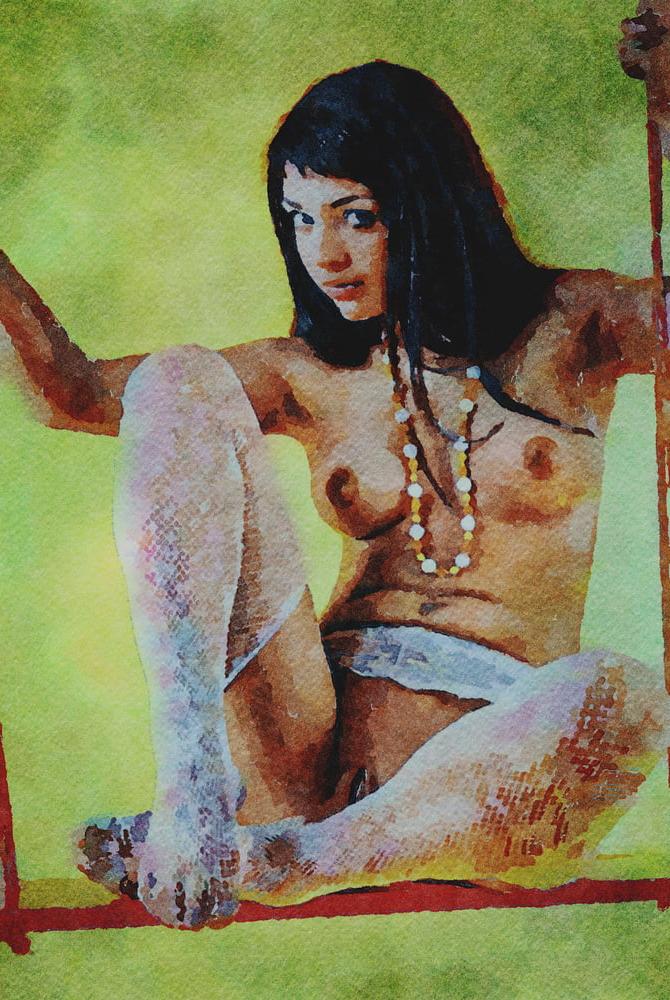 25P Erotic Digital Watercolor 65