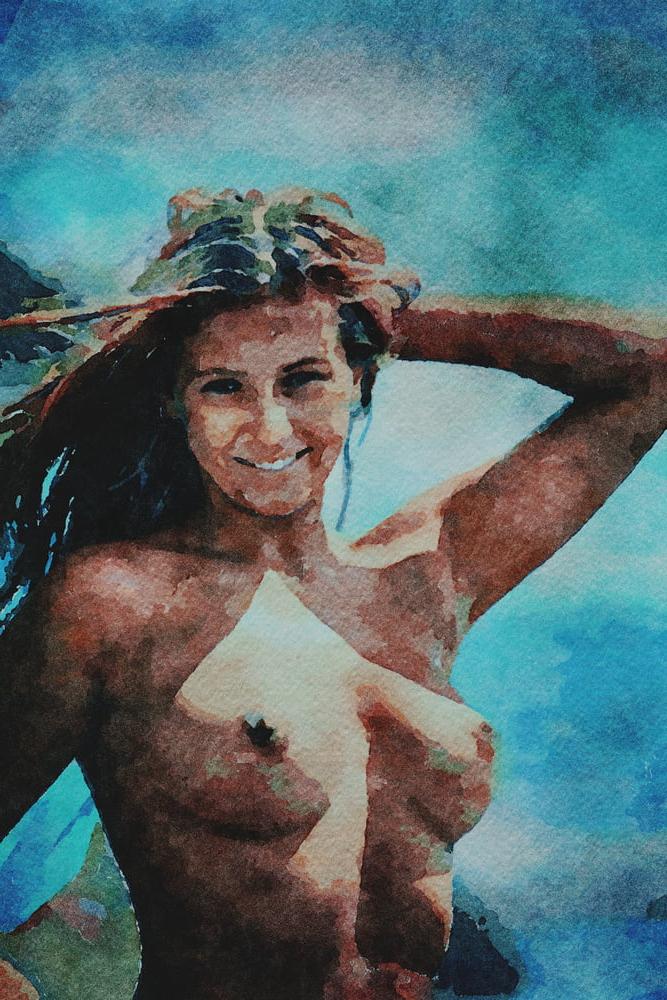 25P Erotic Digital Watercolor 65