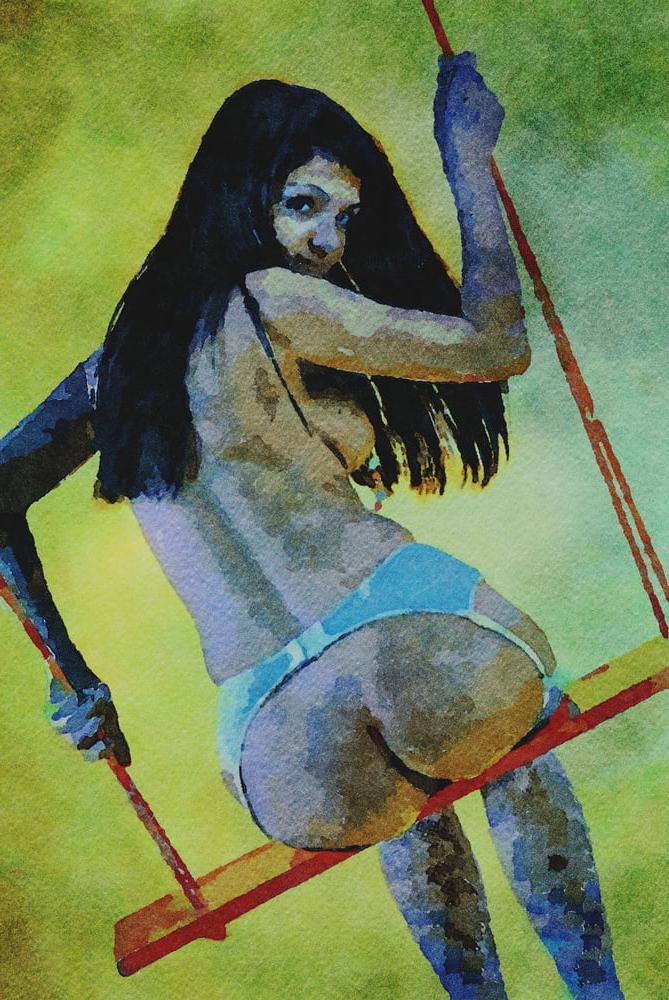 25P Erotic Digital Watercolor 65