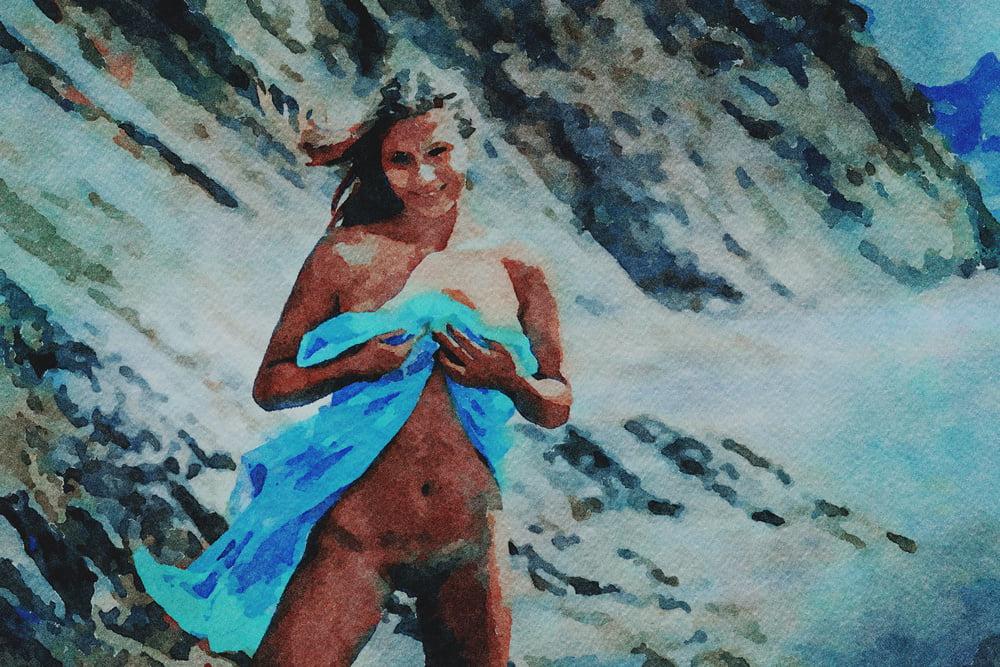 25P Erotic Digital Watercolor 65