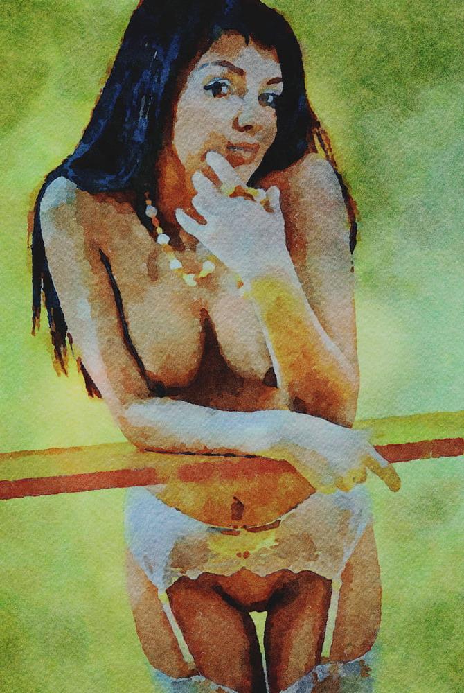 25P Erotic Digital Watercolor 65