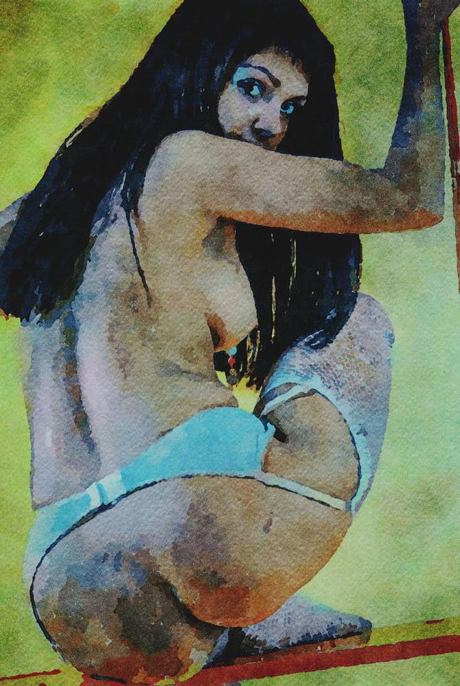 25P Erotic Digital Watercolor 65