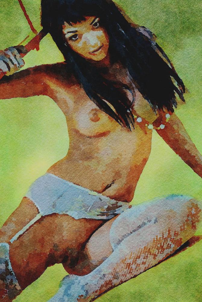 25P Erotic Digital Watercolor 65