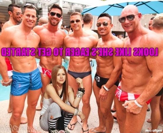 20P Celebrity gangbang captions #650 (Avril)