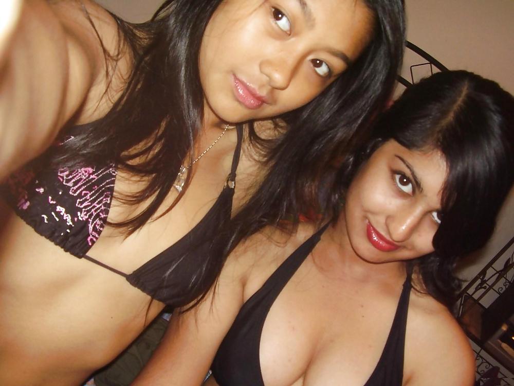 14P Two Sexy Teens Posing for the Camera