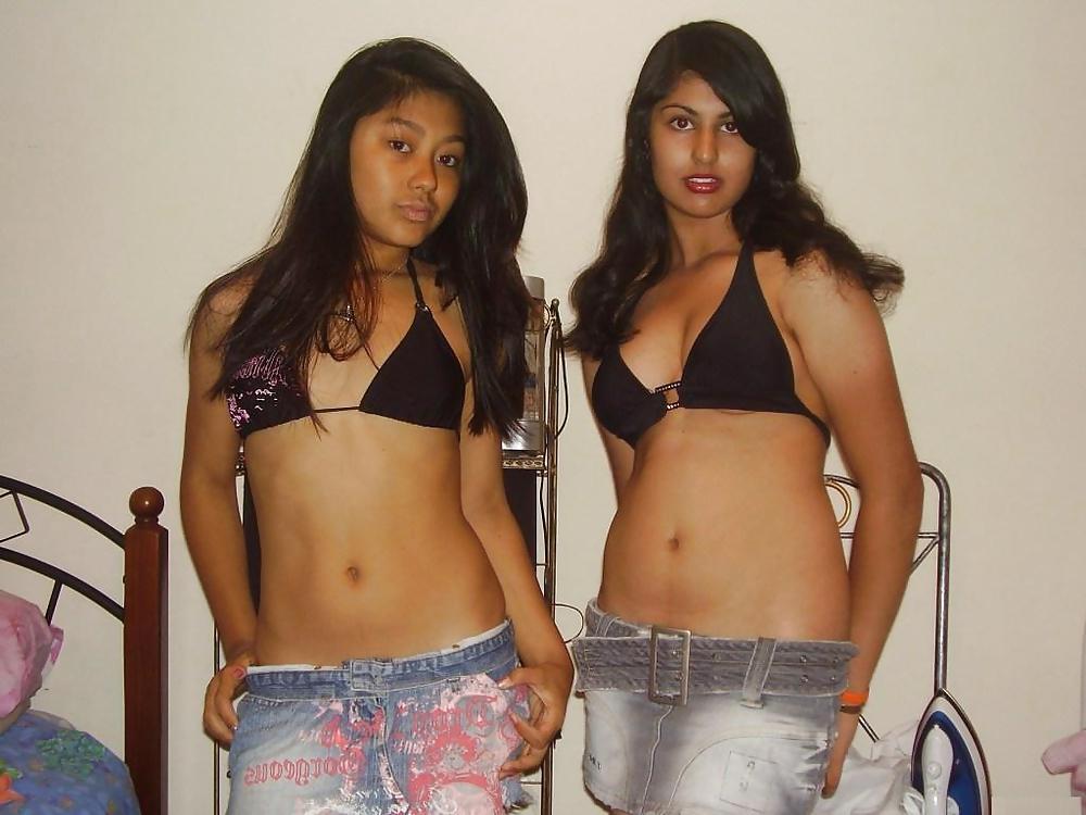 14P Two Sexy Teens Posing for the Camera