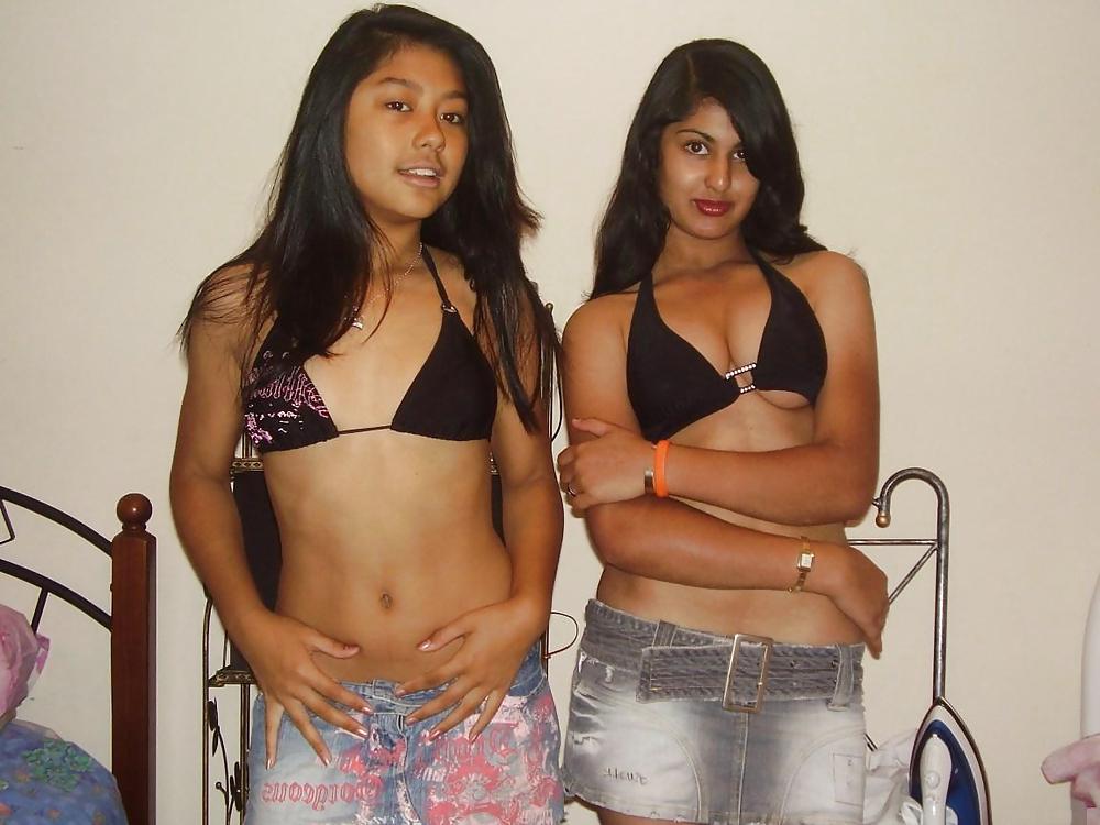 14P Two Sexy Teens Posing for the Camera
