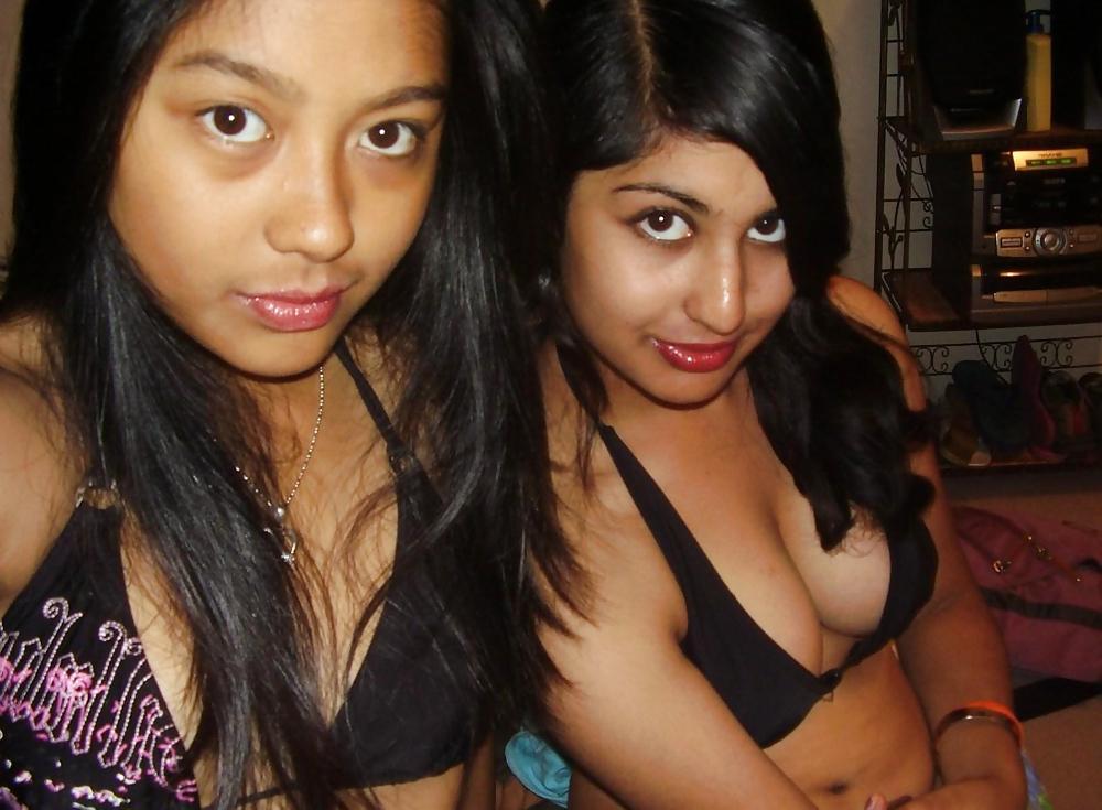 14P Two Sexy Teens Posing for the Camera