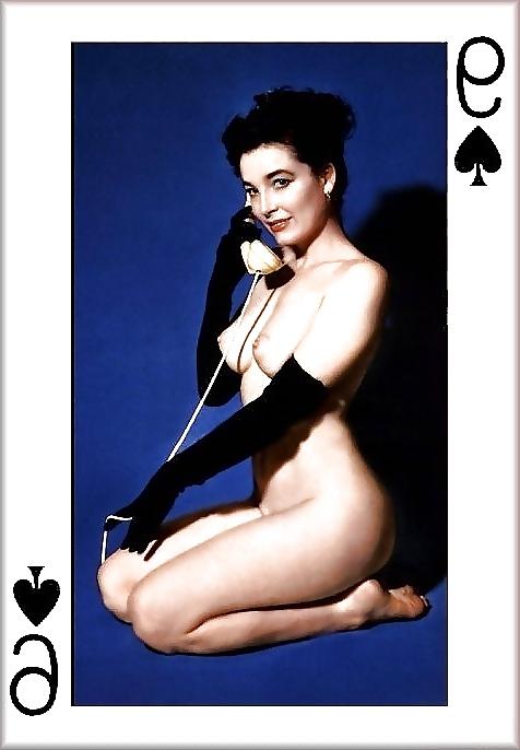25P Erotic Playing Cards 8 - Sexy Vintage Girls for Jedermann