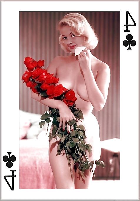 25P Erotic Playing Cards 8 - Sexy Vintage Girls for Jedermann