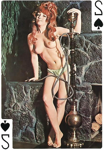 25P Erotic Playing Cards 8 - Sexy Vintage Girls for Jedermann