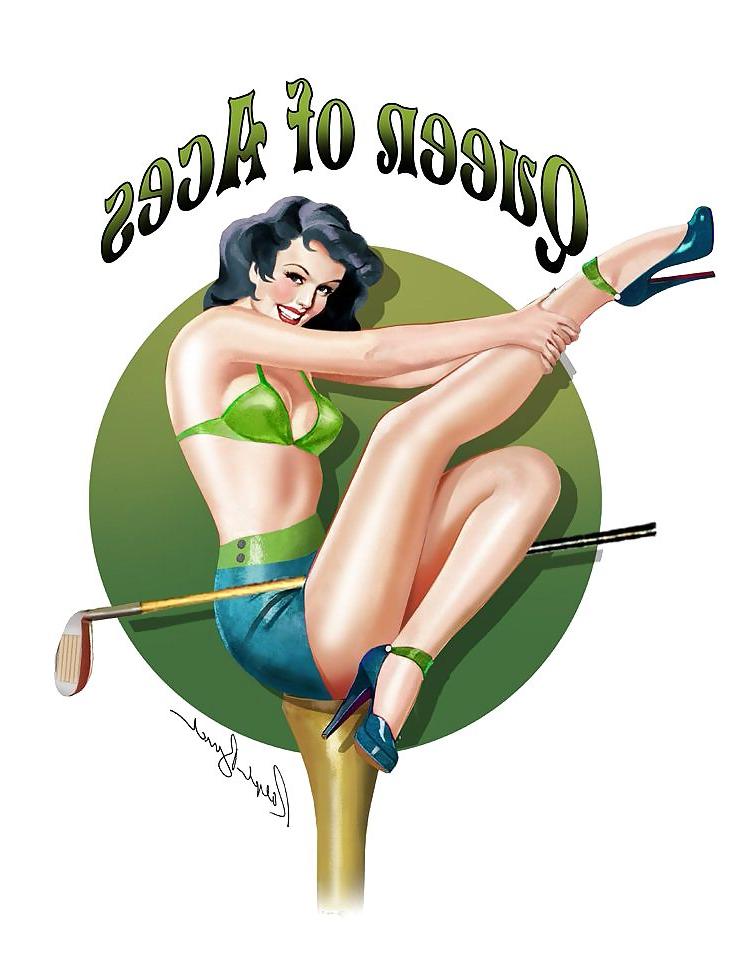 18P Vintage Pinups Ralph Burch