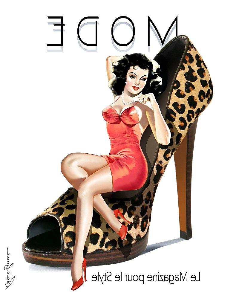 18P Vintage Pinups Ralph Burch