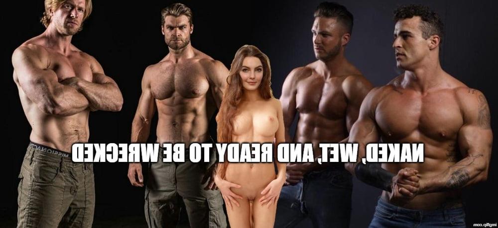 19P Celebrity gangbang captions #638