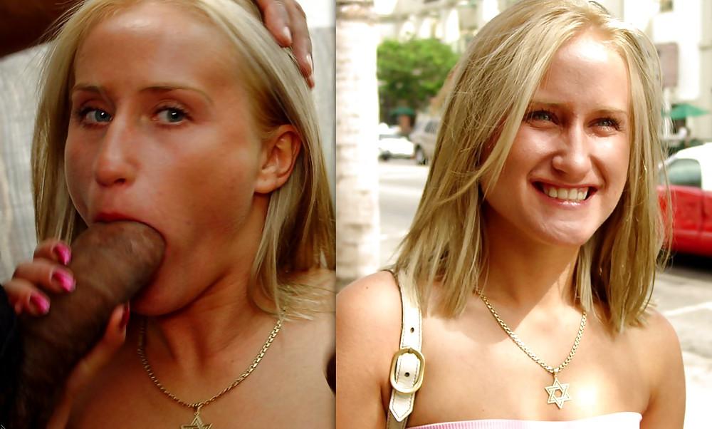 25P Before after blowjob 02 incl. dressed undressed facials