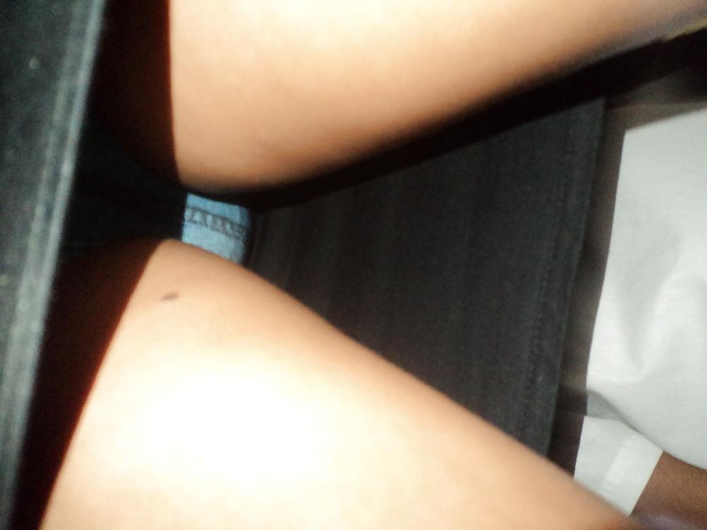 4P Boso tall sexy girl tight panties upskirt