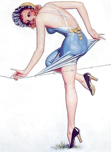 19P Vintage Pinups Enoch Bolles