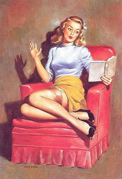 15P Vintage Pinups Edward D'Ancona