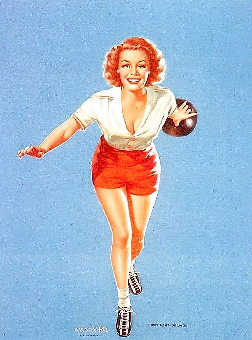15P Vintage Pinups Edward D'Ancona