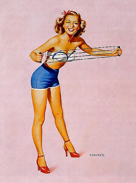 15P Vintage Pinups Edward D'Ancona