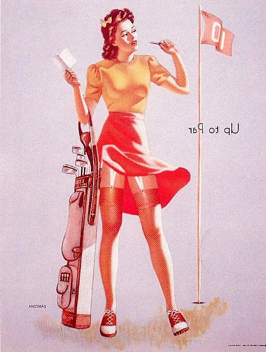 15P Vintage Pinups Edward D'Ancona
