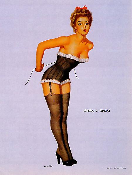 15P Vintage Pinups Edward D'Ancona