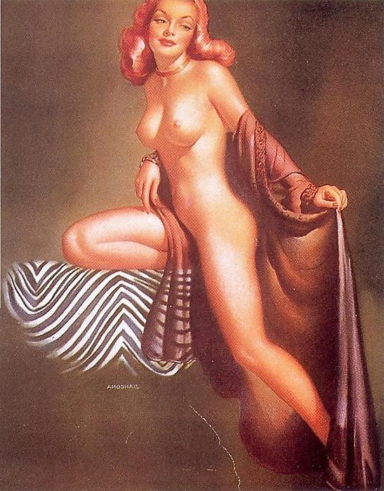 15P Vintage Pinups Edward D'Ancona
