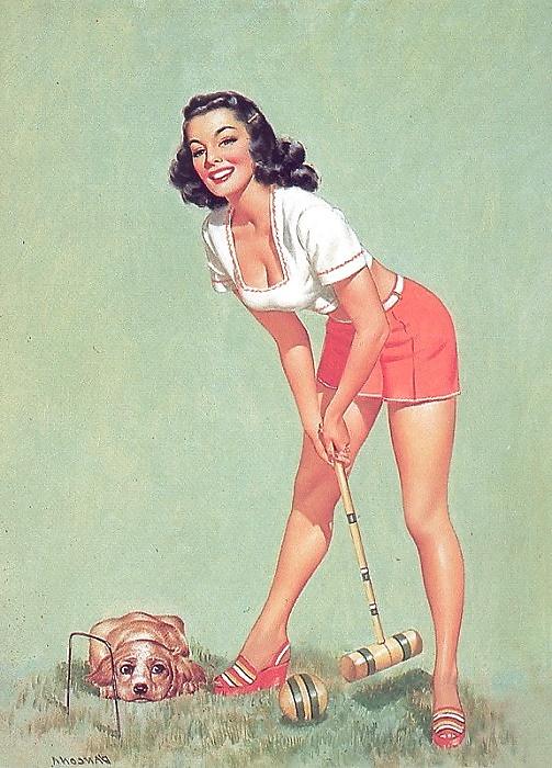 15P Vintage Pinups Edward D'Ancona