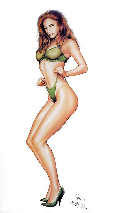25P Vintage Pinups Carlos Cartagena