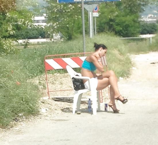 9P Italian whore street-PROSTITUTE ITALIANE