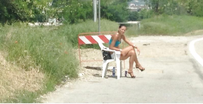 9P Italian whore street-PROSTITUTE ITALIANE