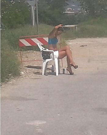 9P Italian whore street-PROSTITUTE ITALIANE