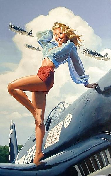 25P Vintage Pinups Greg Hildebrandt