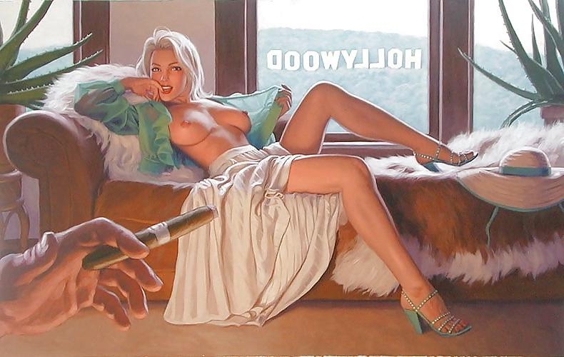 25P Vintage Pinups Greg Hildebrandt