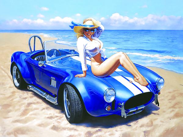 25P Vintage Pinups Greg Hildebrandt