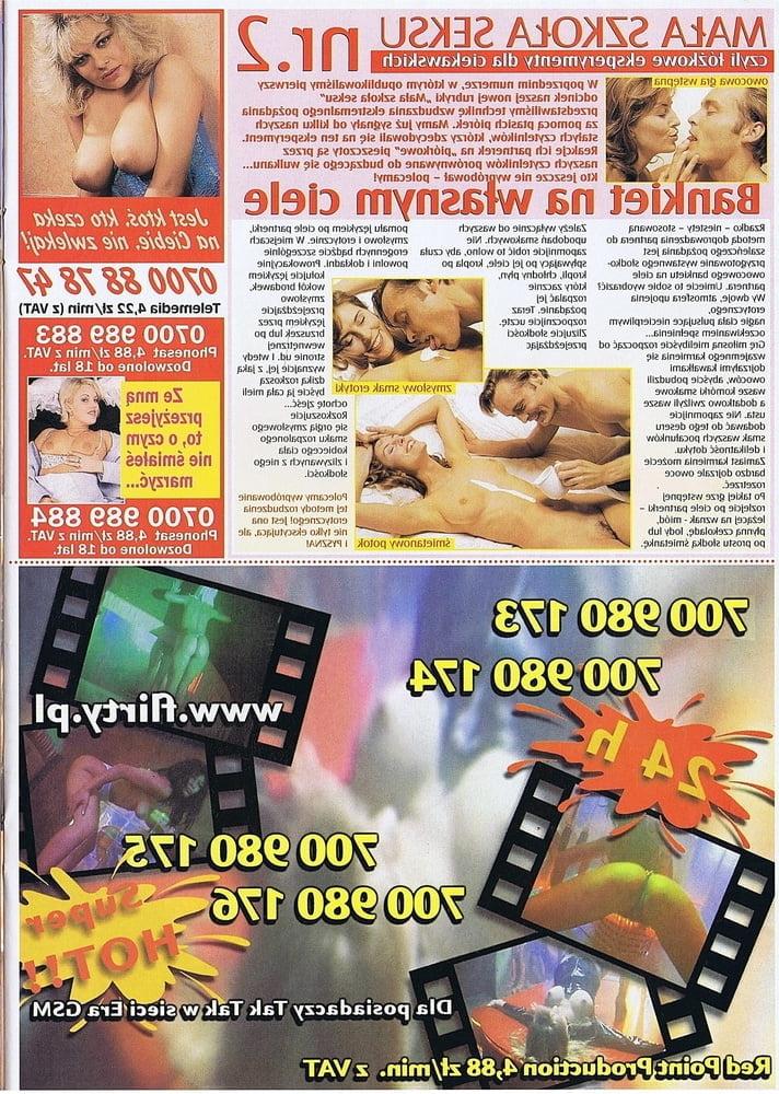 25P Polish vintage porn magazine Extasy 9-2001