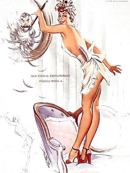 14P Vintage Pinups Freeman Elliot