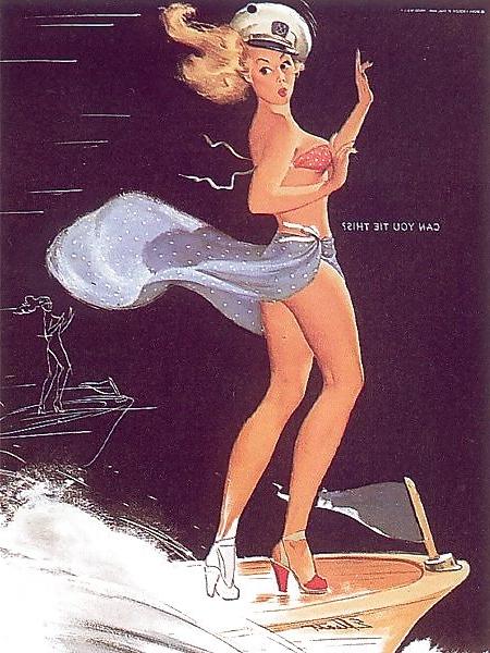 14P Vintage Pinups Freeman Elliot