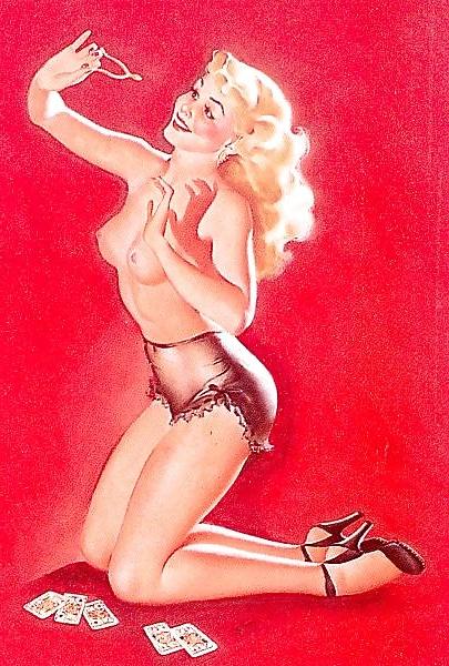 14P Vintage Pinups Freeman Elliot