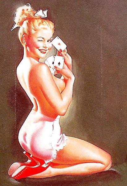 14P Vintage Pinups Freeman Elliot