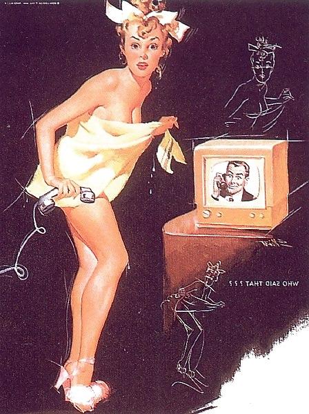 14P Vintage Pinups Freeman Elliot