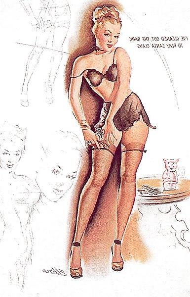 14P Vintage Pinups Freeman Elliot