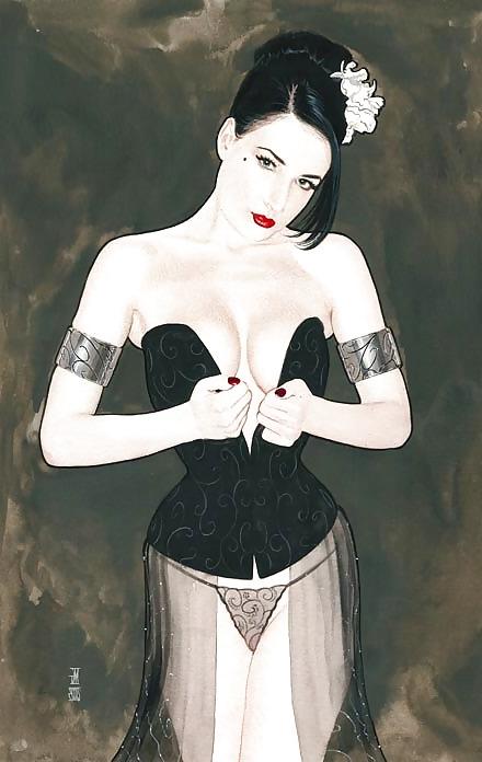 20P Vintage Pinups Marcus Gray